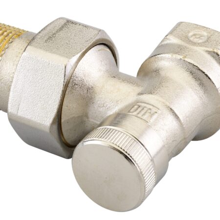 Danfoss Rücklaufverschraubung RLV 20 R 3/4, Eck, vernickelt