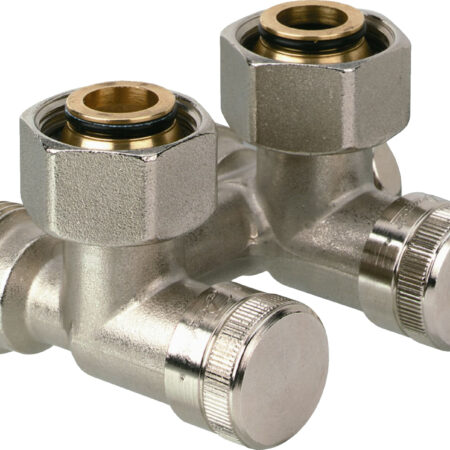 Danfoss Universalverschraubung RLV-K für Ventil-HK, Heizkörper G 3/4, Eck