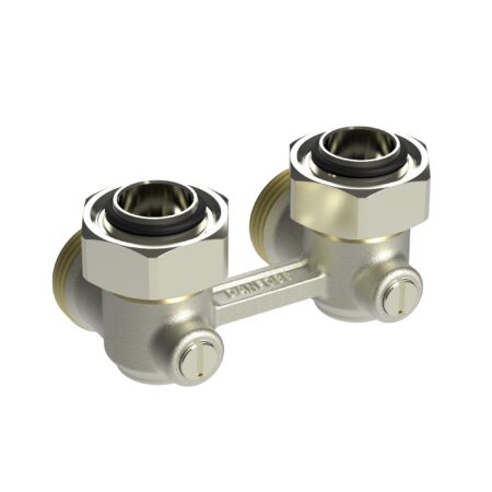 Danfoss Universalverschraubung RLV-KB für Ventil-HK, Heizkörper G 3/4, Eck