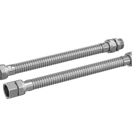 Danfoss Flexrohr Flexo DN15 308 mm f.AB-QM 4,0, R 1/2 AG, ES, PN25 (2 St,)