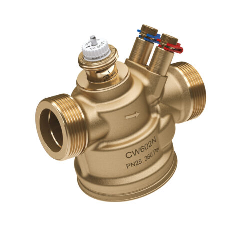 Danfoss druckunabh. Regelventil ABQM 4,0 DN25, 220-2200 l/h, m. Mn., 1 1/4"AG