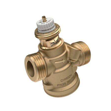 Danfoss druckunabh. Regelventil ABQM 4,0 DN20, 110-1100 l/h, oh. Messnip. 1"AG