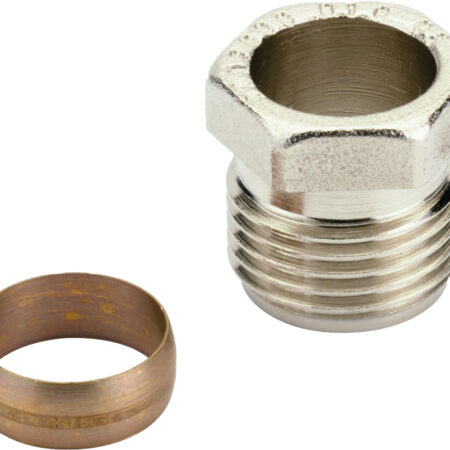 Danfoss Klemmverbinder R 1/2 AG auf 15mm für Stahl- und Kupferrohre (10St,)