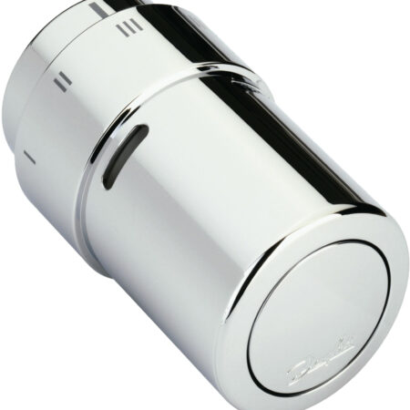 Danfoss Design-Fühlerelement RAX eingebauter Fühler, Chrom
