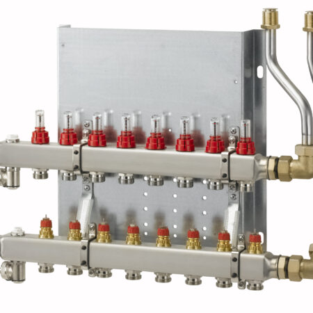 Danfoss Heizkreisverteiler Typ SG mit 11 Heizkreisen