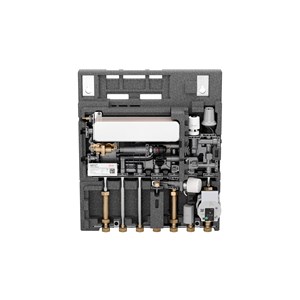 Danfoss EvoFlat 4.0 Wohnungsstation M2 49kW, 17,6 l/min für Flächenheizung