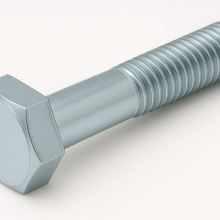 DIN931 verz. 8.8 M16x65mm VPE=25ST Sechskantschraube mit Schaft, ISO4014