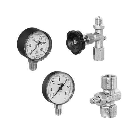 GRS-Z Manometer Manometer 0 - 60 mbar G1/2B D=80 KP