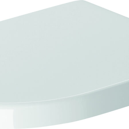 DU WC-Sitz Starck 3 mit SoftClose Scharniere edelstahl, weiß
