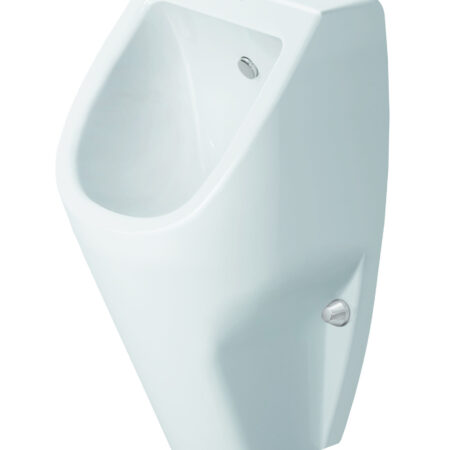 DU Urinal D-Code, Zulauf von hinten rimless, ohne Fliege, weiß