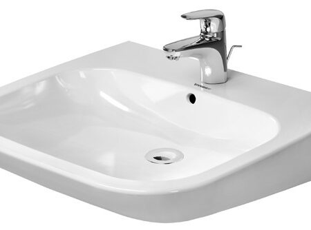 Duravit D-Code Waschtisch Weiß Hochglanz 600 mm - 23126000002