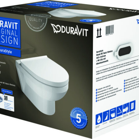 DU WWC-Set Duravit No.1, TS rimless weiß, inkl.WC-Sitz m.Absenkautomatik