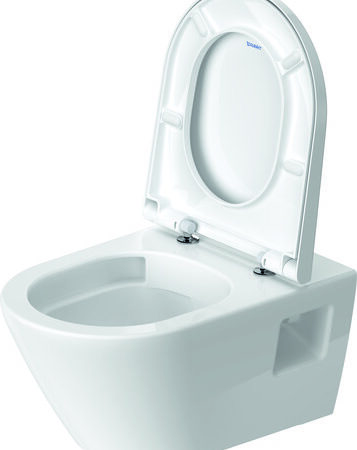 DU Wand-WC Set 540 mm D-Neo Weiß,TS rimless,WC-Sitz m.Absenkautomatik