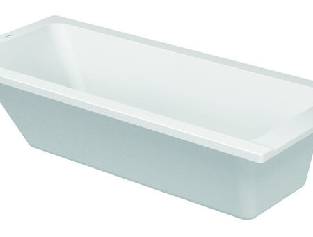 DU D-Code Badewanne 1700x750 Einbau Rückenschr.1 Variabel, Weiß