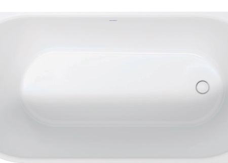 DU DuraSenja BW Ecke rechts,Weiß,Acryl  1700x800x585 mm,Oval,RS 2,incl.FG u.AÜL