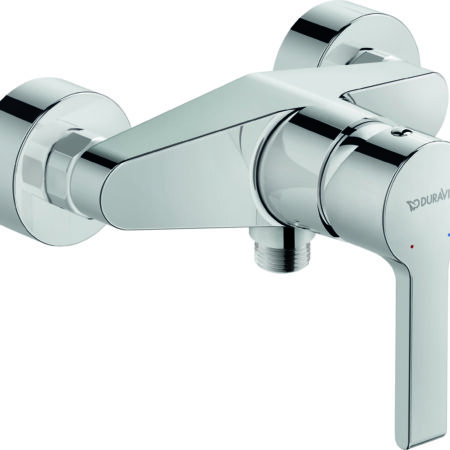 DU B.2 Brausethermostat Aufputz Keramikmischsystem, Chrom HG