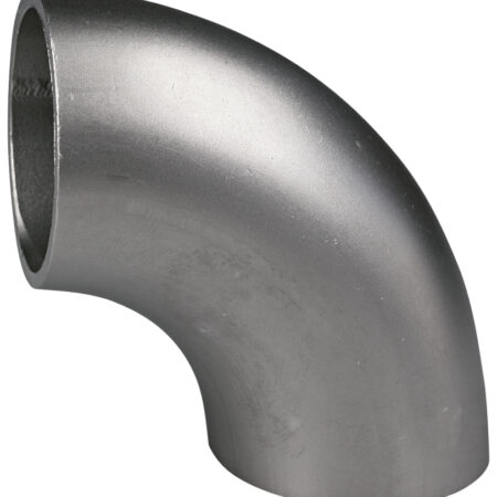 Deko Edelstahlrohrbogen geschw. Korn 240 EN10253/4 1.4307, 3D/90 Gr. 42,4x2,0mm