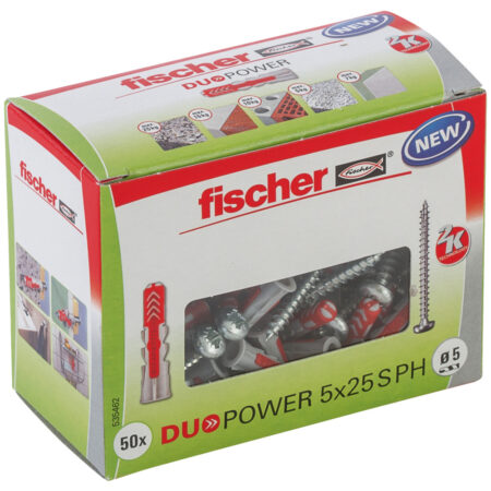Duopower 6 x 30 S - VPE=50ST Duopower mit Schraube