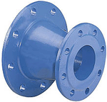 FFR-Reduktion DN100/50 Fl. geb. PN10/16 GGG epoxybeschichtet