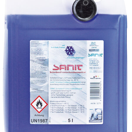 Sanit Scheibenfrostschutz bis -30Grad, 5 L Kanister