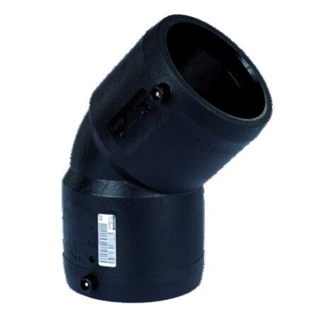 Frialen E-Schweißwinkel W45 45° 2xMuffe da63mm SDR11 ÖVGW Wasser PN16