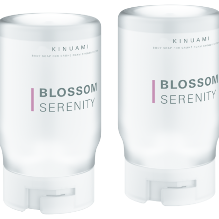 GROHE Schäumende Körperseife Kinuami 103382, Blossom, speziell für den Einsatz mit GROHE Purefoam entwickeltes Duschgel, 2 x 250 ml