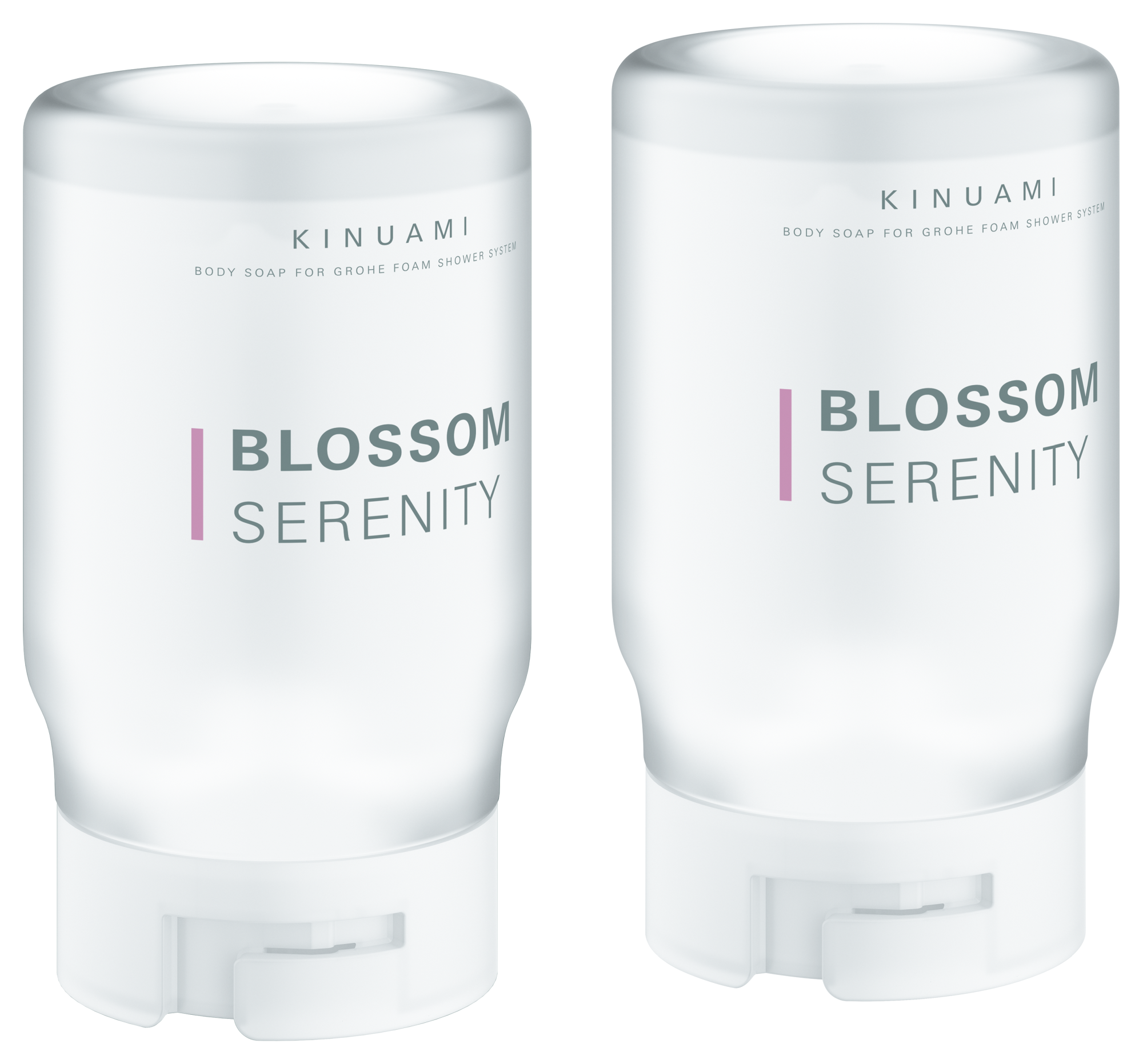 GROHE Schäumende Körperseife Kinuami 103382, Blossom, speziell für den Einsatz mit GROHE Purefoam entwickeltes Duschgel, 2 x 250 ml