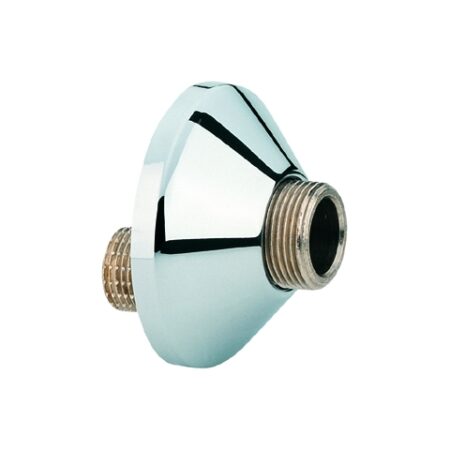 GROHE S-Anschluss 12001, 1/2'' x 3/4'', Verstellbarkeit 7,5 mm, Schraubrosette, chrom