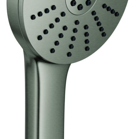 GROHE Handbrause Euphoria 120 134883, 3 Strahlarten: Rain, Jet, Booster, maximaler Durchfluss (bei 3 bar): 5,2 l/min, hard graphite gebürstet