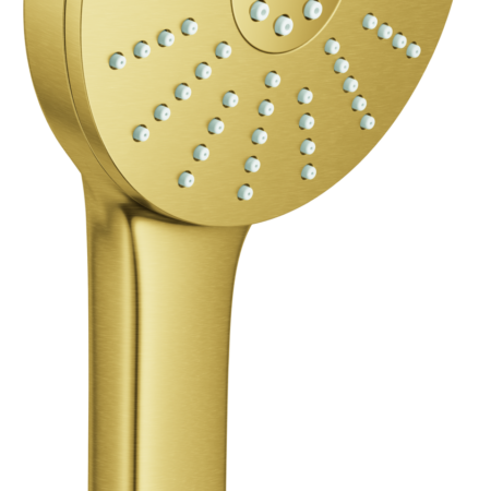 GROHE Handbrause Euphoria 120 134883, 3 Strahlarten: Rain, Jet, Booster, maximaler Durchfluss (bei 3 bar): 5,2 l/min, cool sunrise gebürstet