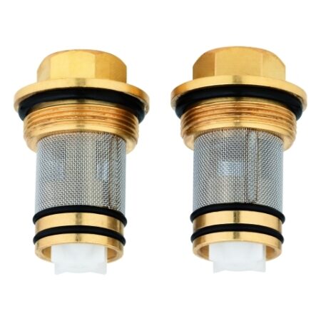 GROHE Rückflussverhinderer 1/2'' 14116, 2 Stück, chrom