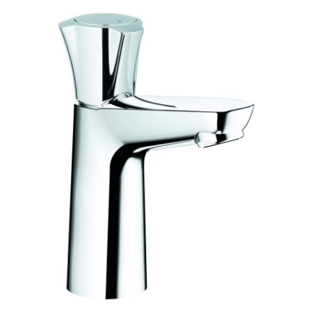 GROHE Standventil Costa 20186_1, Gussauslauf mit Mousseur, Markierung blau, chrom