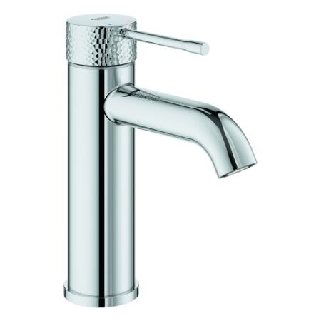 GROHE Einhand-Waschtischbatterie Essence 24172_1, S-Size, Crafted Bedienungshebel aus Metall, glatter Körper, crafted chrom