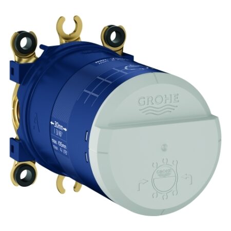 GROHE Universal-Unterputz-Einbaukörper Rainshower 26483, DN 15, für Kopfbrauseset, 26 475 / 26 477 / 26 479 / 26 48