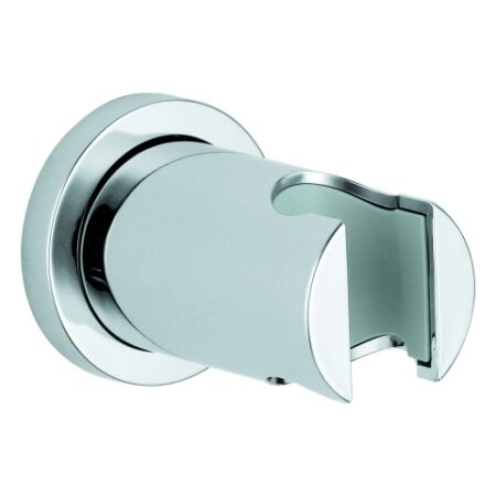 GROHE Handbrausehalter Rainshower 27074, nicht verstellbar, mit runder Rosette, chrom