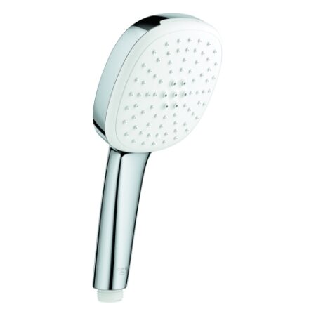GROHE Handbrause Tempesta Cube 110 27571_3, 2 Strahlarten: Rain/Jet, maximaler Durchfluss bei 3 bar: 13.5 l/min, chrom