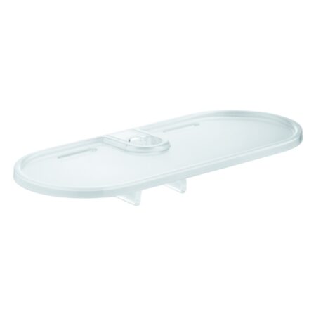 GROHE Ablage EasyReach 27596, Acryl, für Tempesta und Euphoria Brausestangen Ø 22 mm