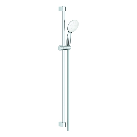 GROHE Brausestangenset Tempesta 110 27646_3, 900mm, Handbrause Tempesta 110, 2 Strahlarten: Rain/Jet, maximaler Durchfluss bei 3 bar: 13.5 l/min, Brauseschlauch Relexaflex 1.750mm, chrom