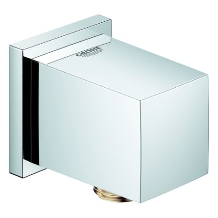 GROHE Wandanschlussbogen Euphoria Cube 27704, Außengewinde, eigensicher, chrom