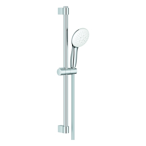 GROHE Brausestangenset Tempesta 110 27794_3, 600mm, Handbrause Tempesta 110, 3 Strahlarten: Rain/Jet/Massage, maximaler Durchfluss bei 3 bar: 13.5 l/min, Brauseschlauch Relexaflex 1.750mm, chrom