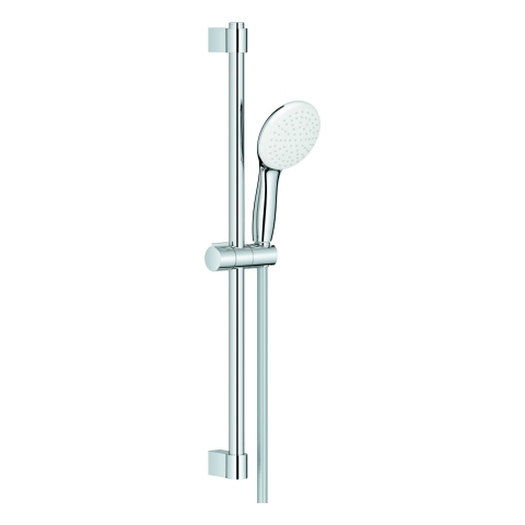 GROHE Brausestangenset Tempesta 110 27924_3, 600mm, Handbrause Tempesta 110, 1 Strahlart, maximaler Durchfluss bei 3 bar: 7.6 l/min, Brauseschlauch Relexaflex 1.750mm, chrom