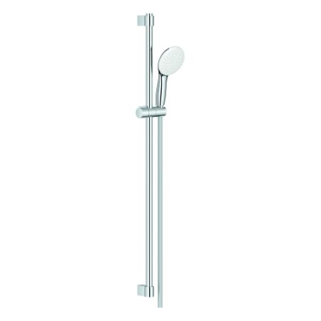 GROHE Brausestangenset Tempesta 110 27925_3, 900mm, Handbrause Tempesta 110, 1 Strahlart, maximaler Durchfluss bei 3 bar: 7.6 l/min, Brauseschlauch Relexaflex 1.750mm, chrom