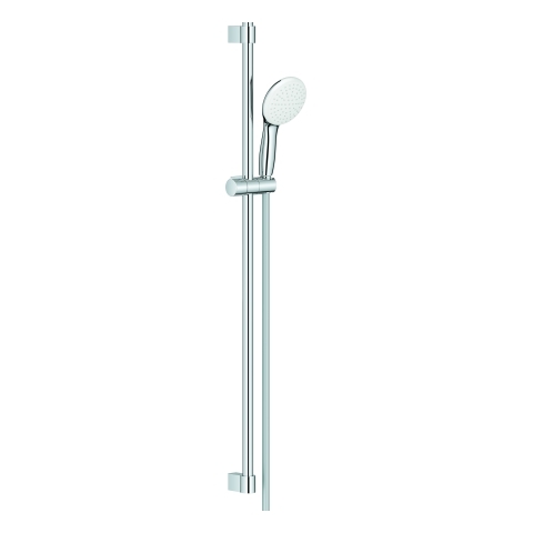 GROHE Brausestangenset Tempesta 110 27925_3, 900mm, Handbrause Tempesta 110, 1 Strahlart, maximaler Durchfluss bei 3 bar: 7.6 l/min, Brauseschlauch Relexaflex 1.750mm, chrom