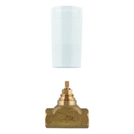GROHE Unterputz-Ventil 29802, DN 20, vormontiertes Oberteil 3/4'', kurze Spindel, Gewindeanschluss 3/4''