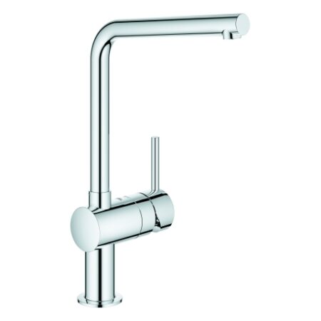 GROHE Einhand-Spültischbatterie Minta 31375, L-Auslauf, chrom