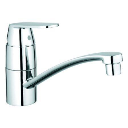 GROHE Einhand-Spültischbatterie Eurosmart Cosmopolitan 32842, Einlochmontage, flacher Auslauf, chrom