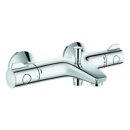 GROHE Thermostat-Wannenbatterie Grohtherm 800 34567, Wandmontage, eigensicher, chrom
