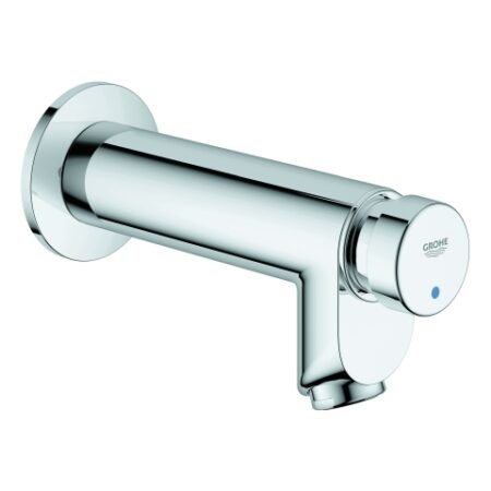 GROHE Selbstschluss-Wandventil Eurosmart CT 36266, ohne Mischung, Markierung blau/rot, maximaler Durchfluss (bei 3 bar): 5 l/min, chrom