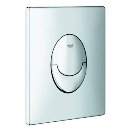 GROHE WC-Betätigung Skate Air 38505, 2-Mengen- und Start & Stopp-Betätigung, 156 x 197 mm, senkrechte Montage, chrom