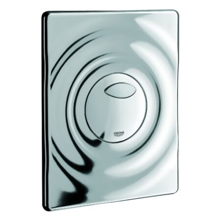 GROHE WC-Betätigung Surf 38861, 2-Mengen- und Start & Stopp-Betätigung, 156 x 197 mm, senkrechte und waagerechte Montage, chrom